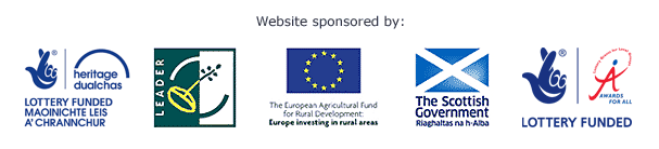 ARCH website sponsored by Leader +, EU Fund for Rural Development, Scottish Government, Lottery Funded
